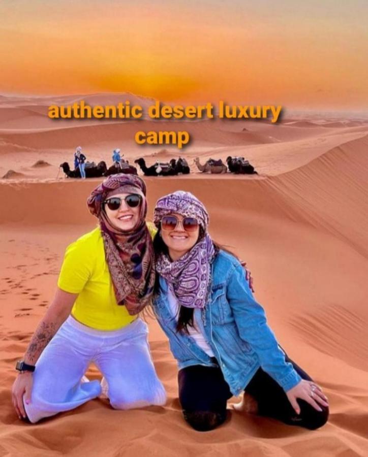 Authentic Desert Luxury Camp Merzouga Exterior photo